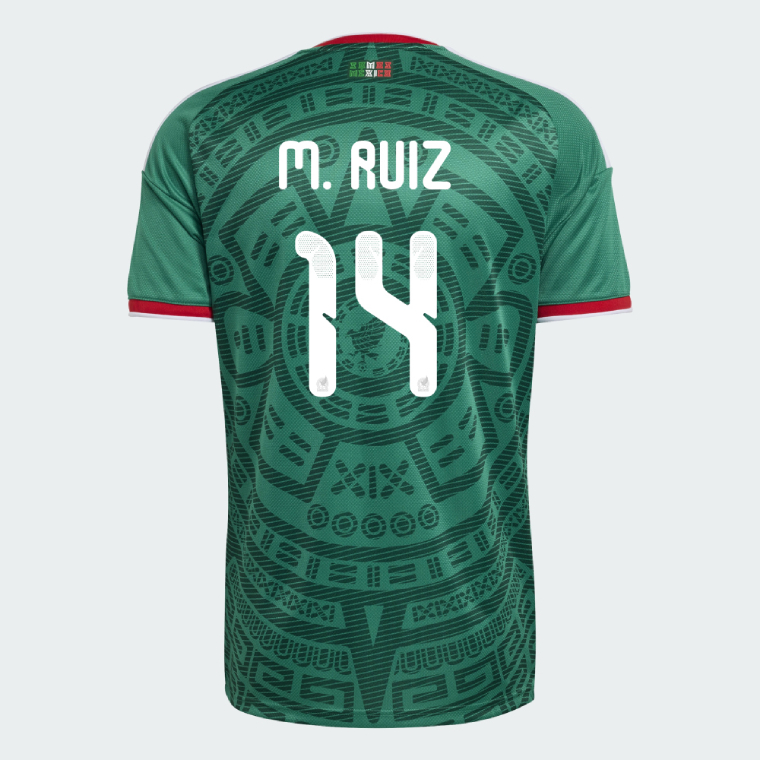 Mexico Home M. RUIZ 14 Jersey 2026