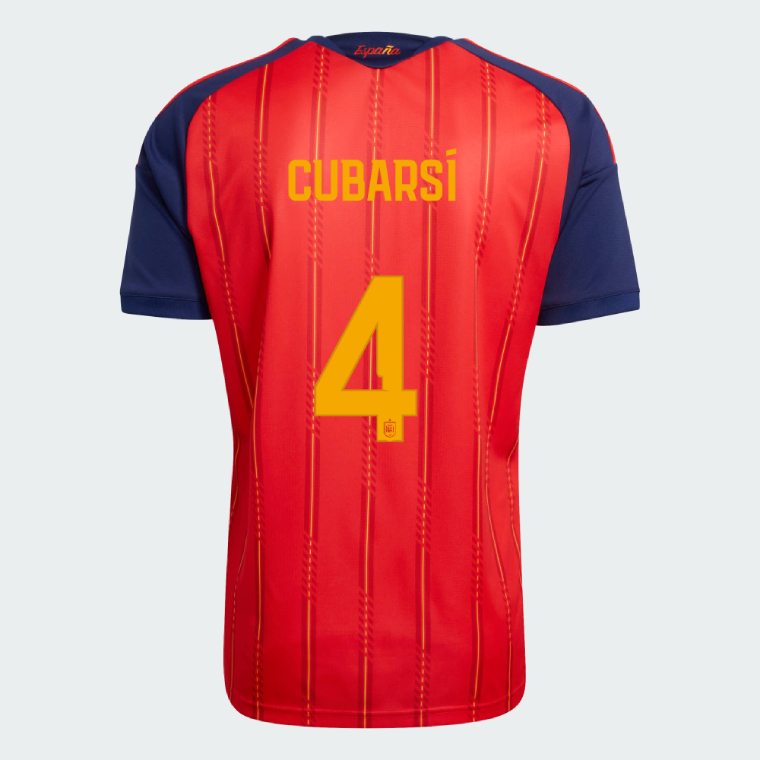 Spain Home CUBARSÍ 4 Jersey 2026