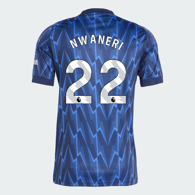 Arsenal Away NWANERI 22 Jersey 25-26