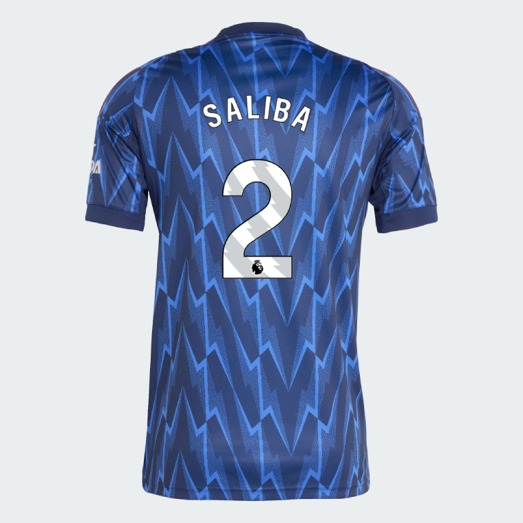 Arsenal Away SALIBA 2 Jersey 25-26