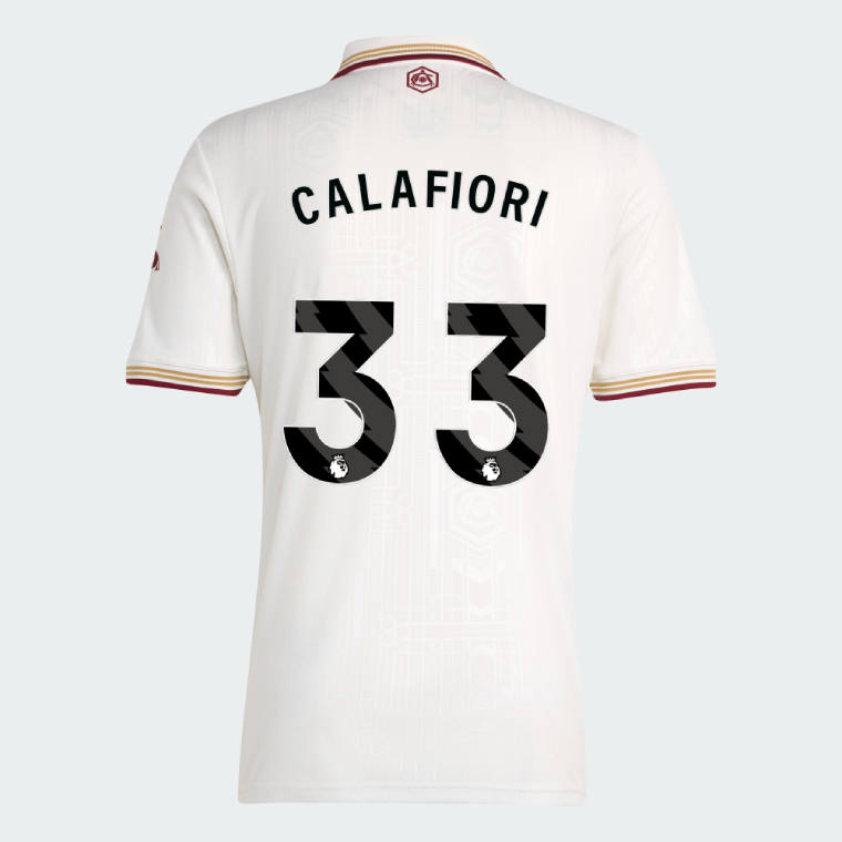 Arsenal Third CALAFIORI 33 Jersey 25-26