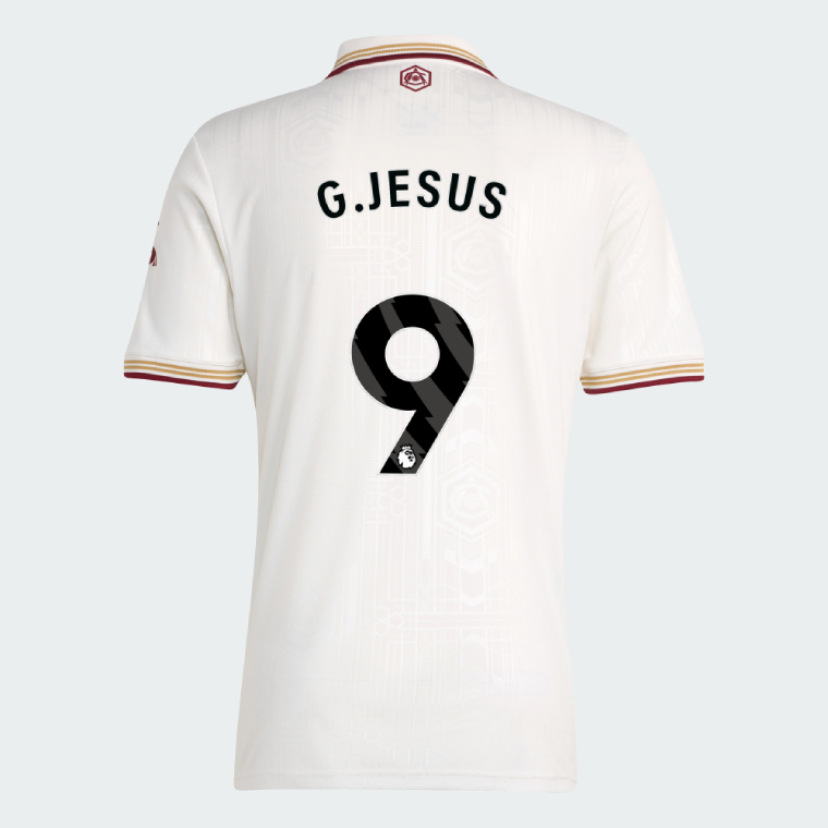 Arsenal Third G.JESUS 9 Jersey 25-26