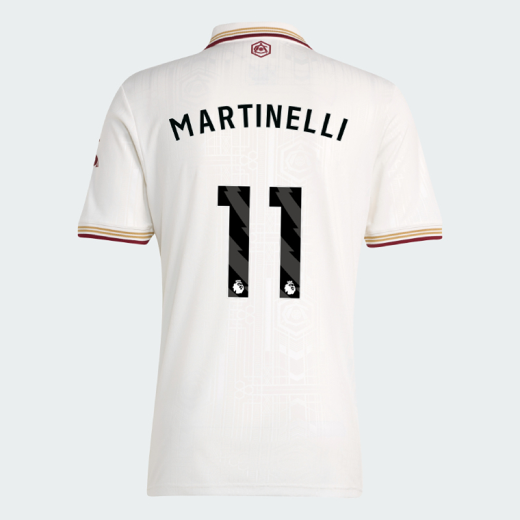 Arsenal Third MARTINELLI 11 Jersey 25-26
