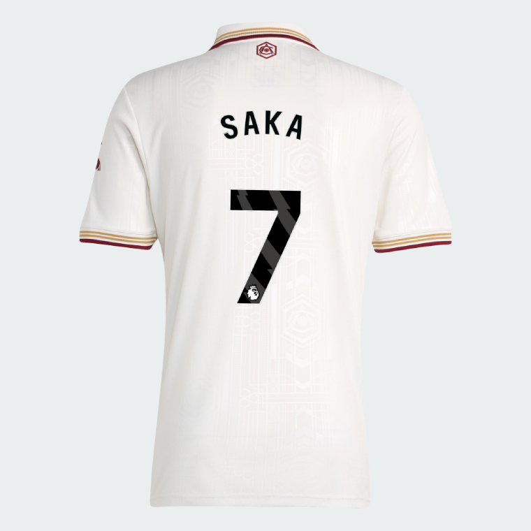 Arsenal Third SAKA 7 Jersey 25-26