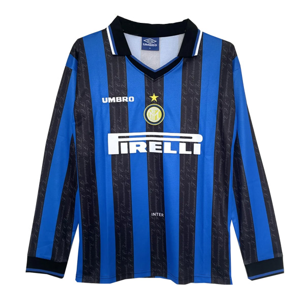 Inter Milan Home Long Sleeve Jersey 97-98