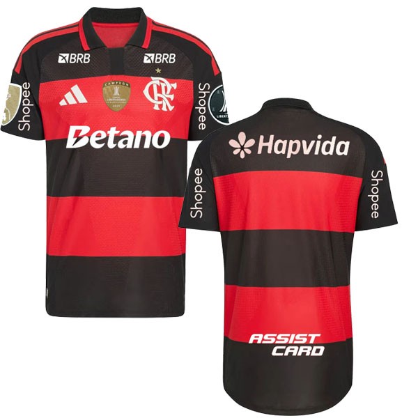 26/27 Flamengo Home Jersey Full Sponsor With Libertadores Patch (Player Version)