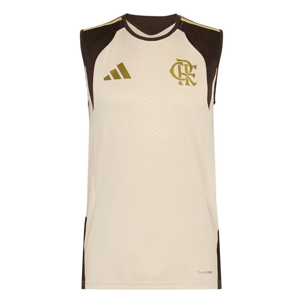 26/27 Flamengo Pre-Match Singlet Peach