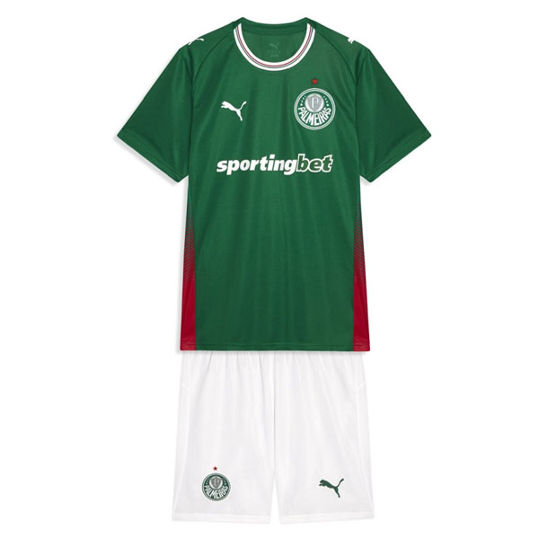 26/27 Palmeiras Home Jersey Kids Kit