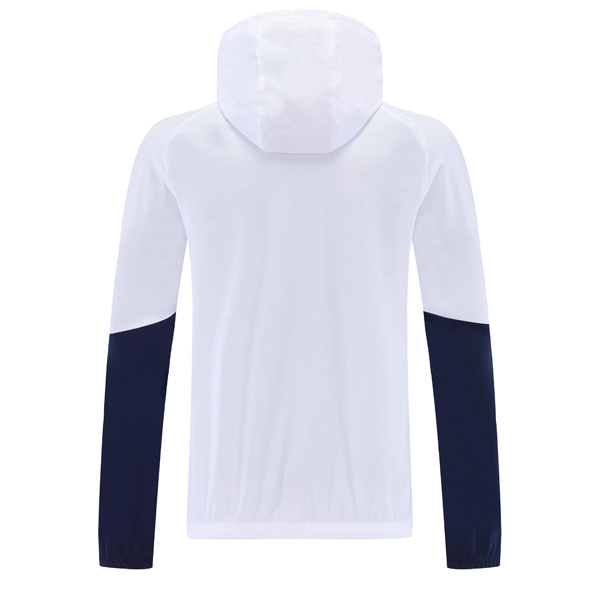 2026 Argentina Windbreaker Hoodie Jacket White