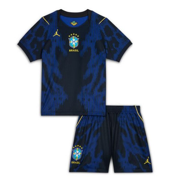 Brazil Away Jersey Kids Kit 2026