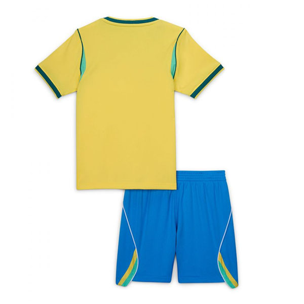 Brazil Home Jersey Kids Kit 2026
