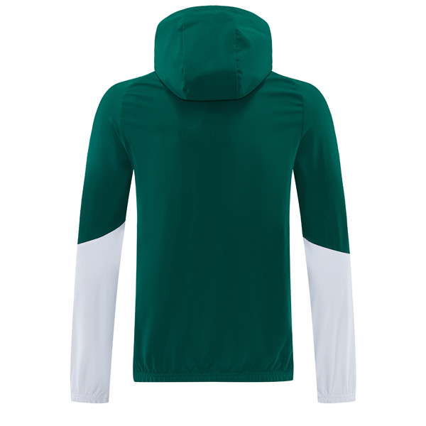 2026 Italy Windbreaker Hoodie Jacket Green