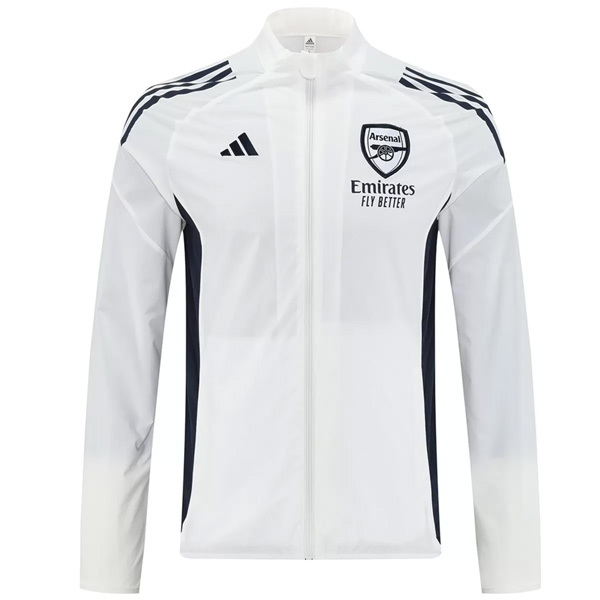 25-26 Arsenal Windbreaker Jacket White