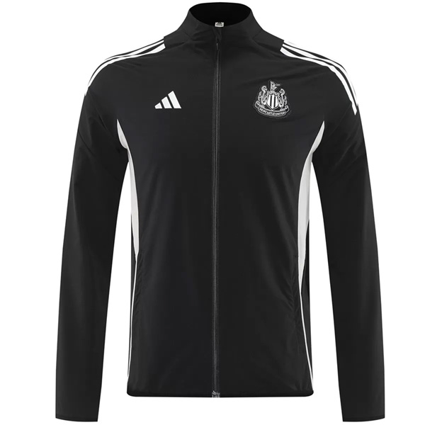 25-26 Newcastle United Windbreaker Jacket Black