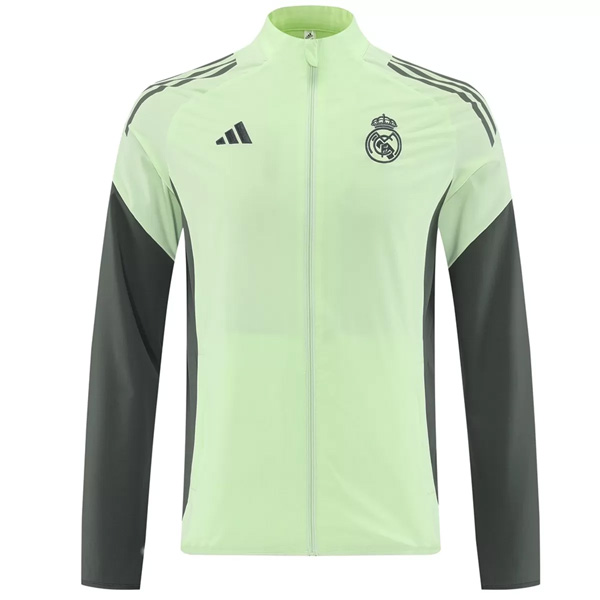 25-26 Real Madrid Windbreaker Jacket Green