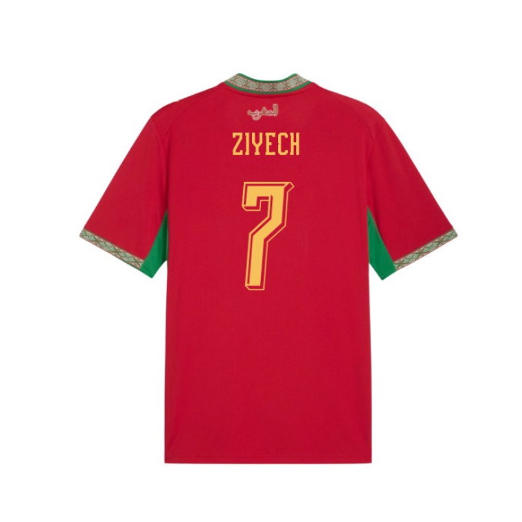 Morocco Home ZIYECH 7 Jersey 2026
