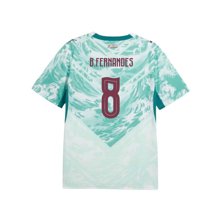 Portugal Away B.FERNANDES 8 Jersey 2026