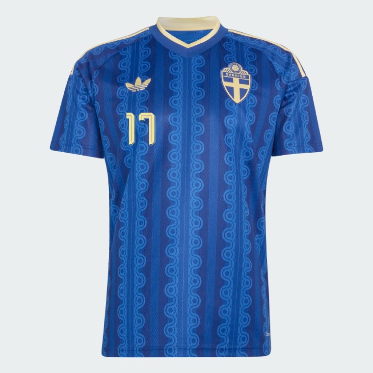 Sweden Away GYOKERES 17 Jersey 2026 Front