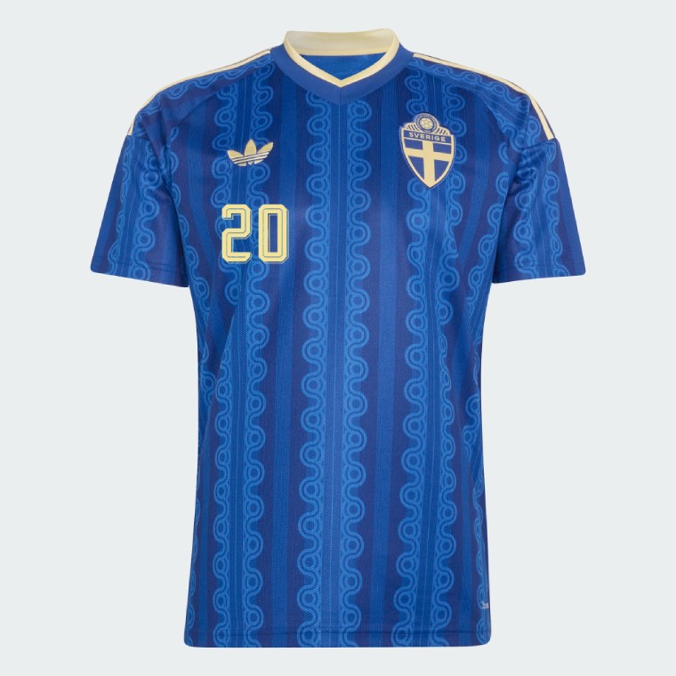 Sweden Away LARSSON 20 Jersey 2026 Front