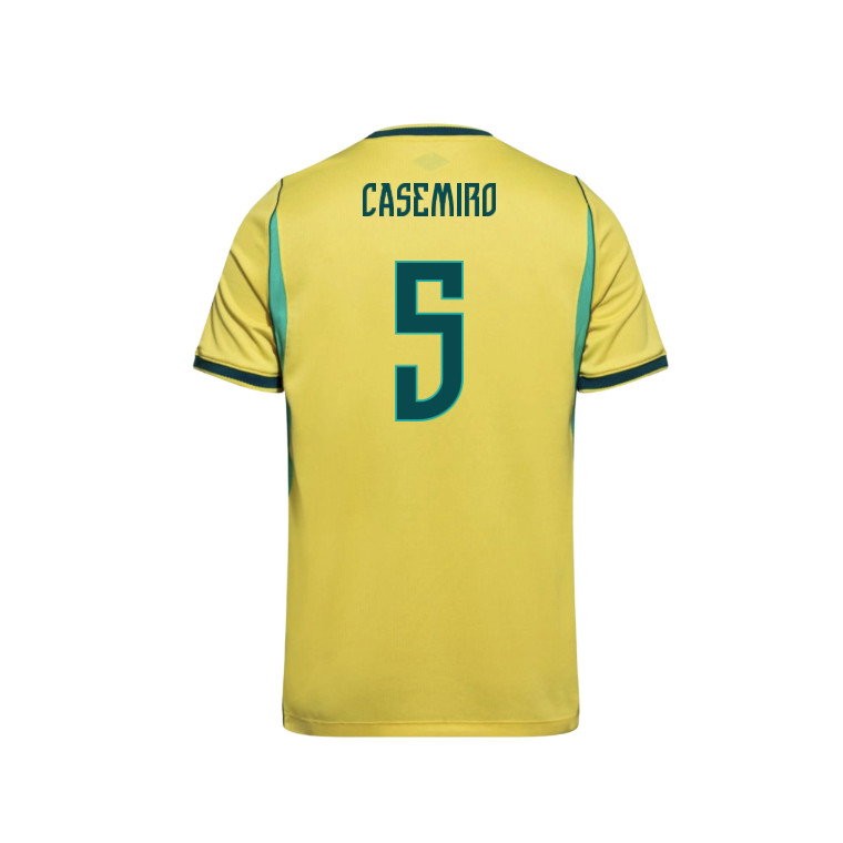 Brazil Home CASEMIRO 5 Jersey 2026