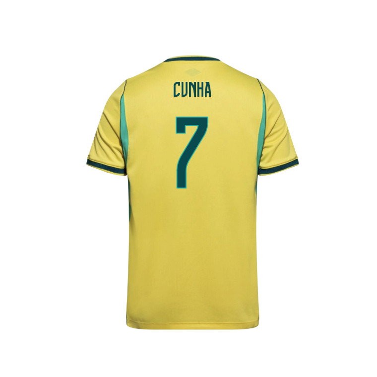Brazil Home CUNHA 7 Jersey 2026