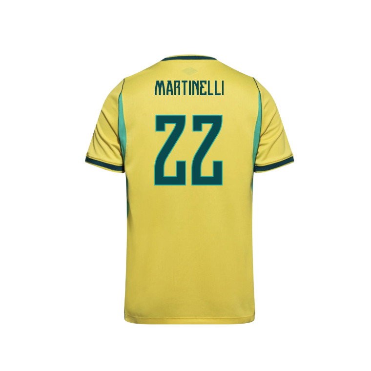 Brazil Home MARTINELLI 22 Jersey 2026