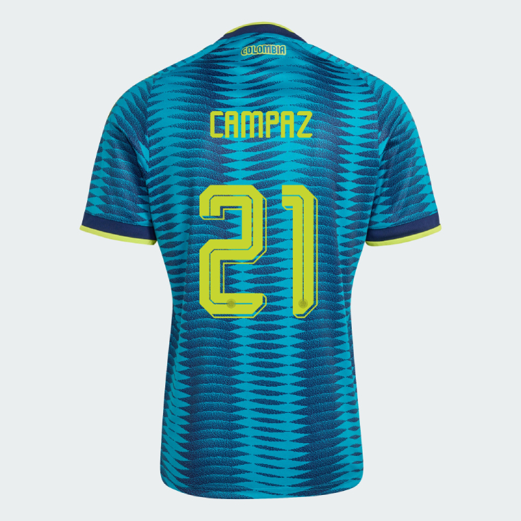Colombia Away CAMPAZ 21 Jersey 2026