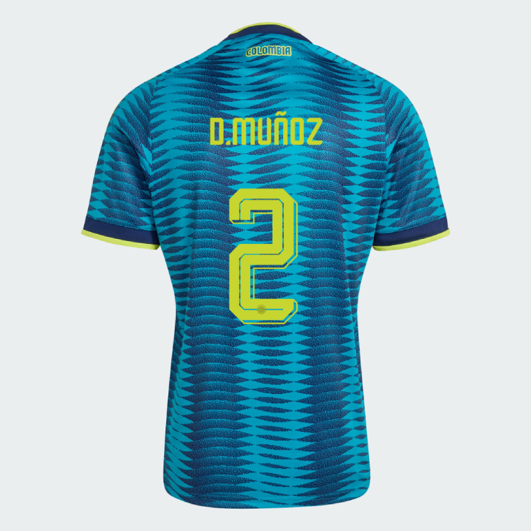 Colombia Away D.MUÑOZ 2 Jersey 2026