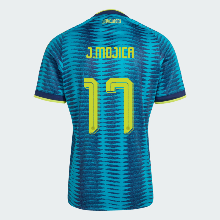 Colombia Away J.MOJICA 17 Jersey 2026