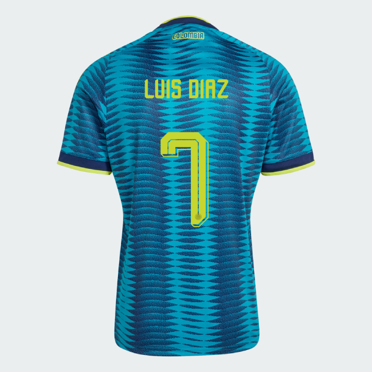 Colombia Away LUIS DIAZ 7 Jersey 2026
