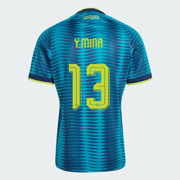 Colombia Away Y.MINA 13 Jersey 2026