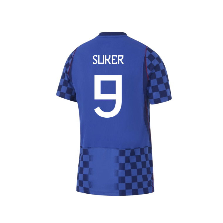 Croatia Away SUKER 9 Jersey 2026