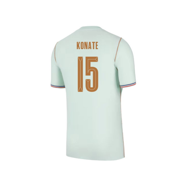 France Away KONATE 15 Jersey 2026