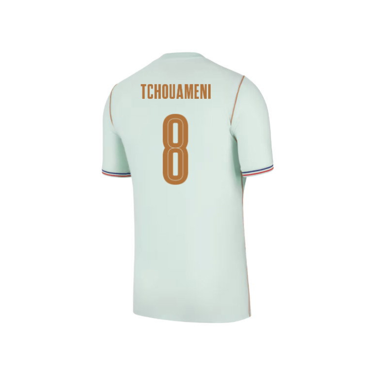 France Away TCHOUAMENI 8 Jersey 2026