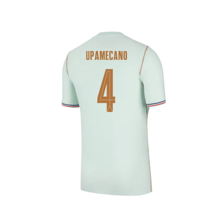 France Away UPAMECANO 4 Jersey 2026