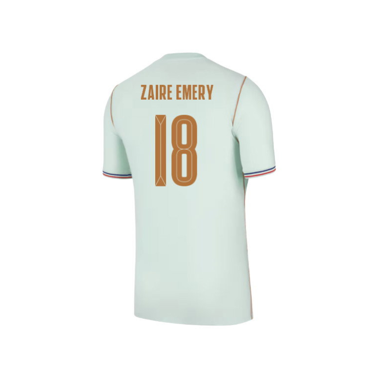 France Away ZAIRE EMERY 18 Jersey 2026