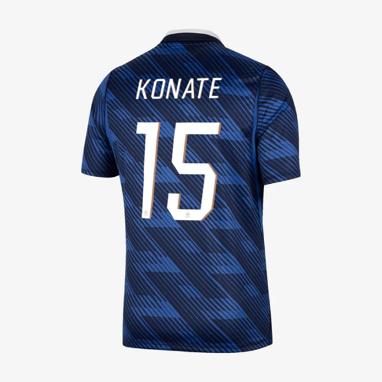 France Home KONATE 15 Jersey 2026