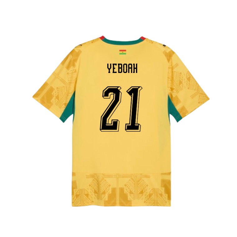 Ghana Away YEBOAH 21 Jersey 2026