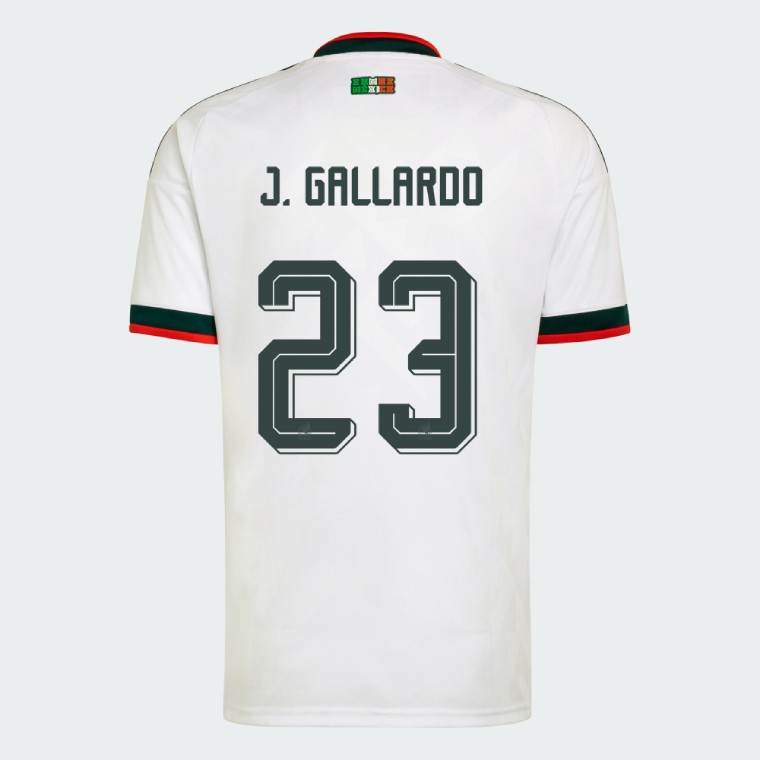 Mexico Away J. GALLARDO 23 Jersey 2026