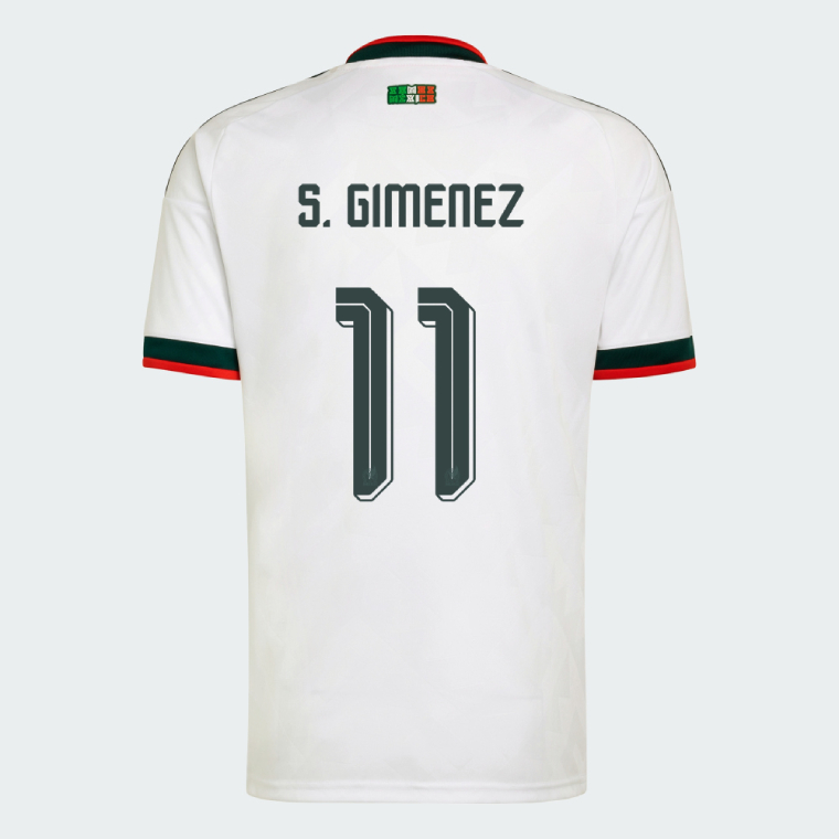 Mexico Away S. GIMENEZ 11 Jersey 2026