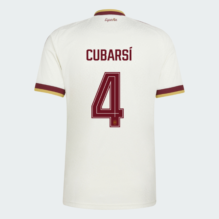 Spain Away CUBARSÍ 4 Jersey 2026