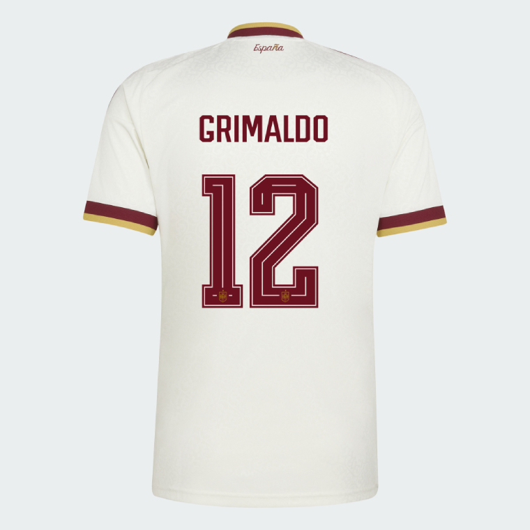 Spain Away GRIMALDO 12 Jersey 2026