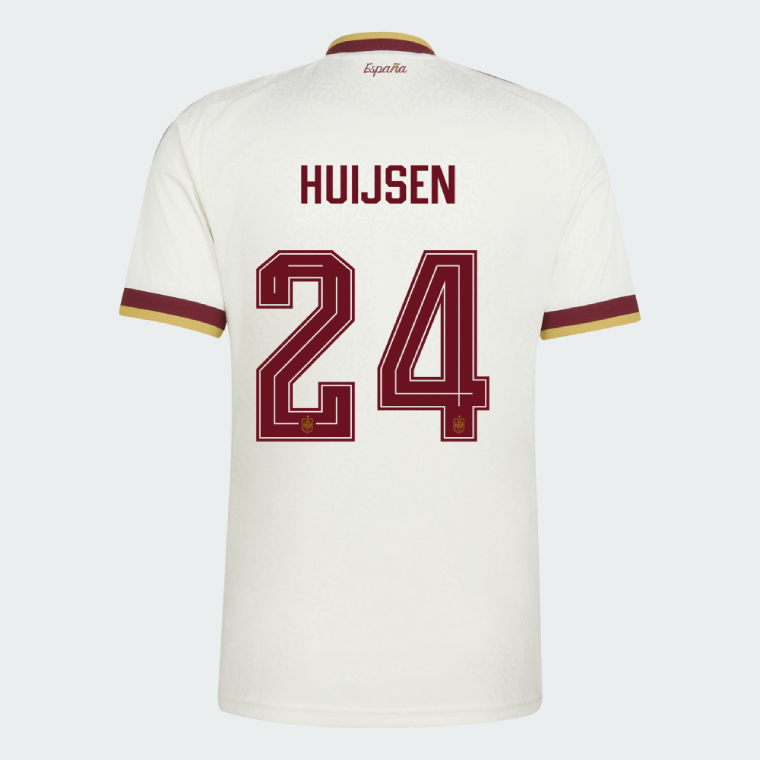 Spain Away HUIJSEN 24 Jersey 2026