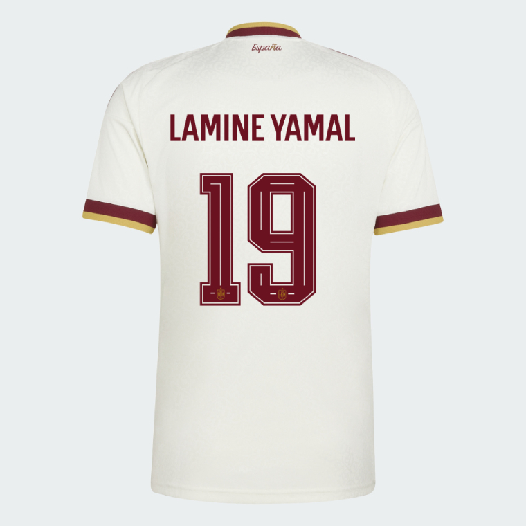 Spain Away LAMINE YAMAL 19 Jersey 2026