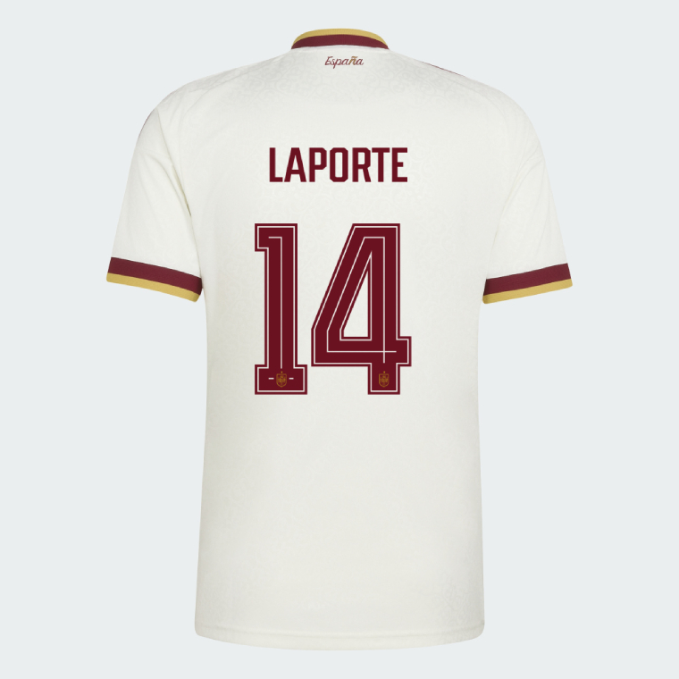 Spain Away LAPORTE 14 Jersey 2026