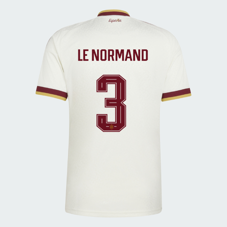 Spain Away LE NORMAND 3 Jersey 2026