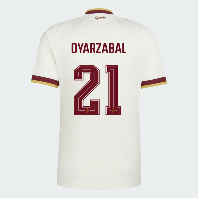Spain Away OYARZABAL 21 Jersey 2026