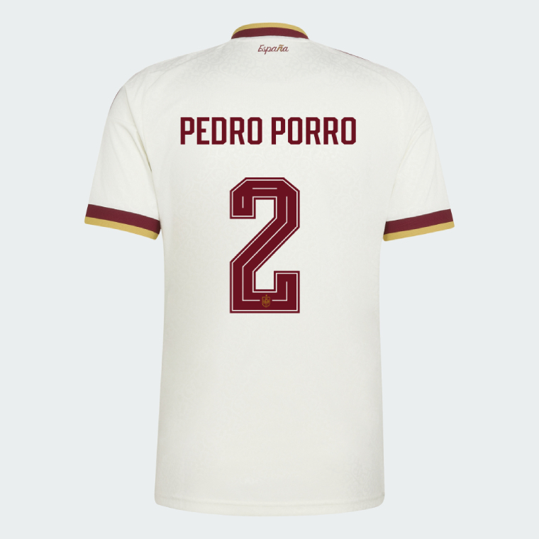 Spain Away PEDRO PORRO 2 Jersey 2026