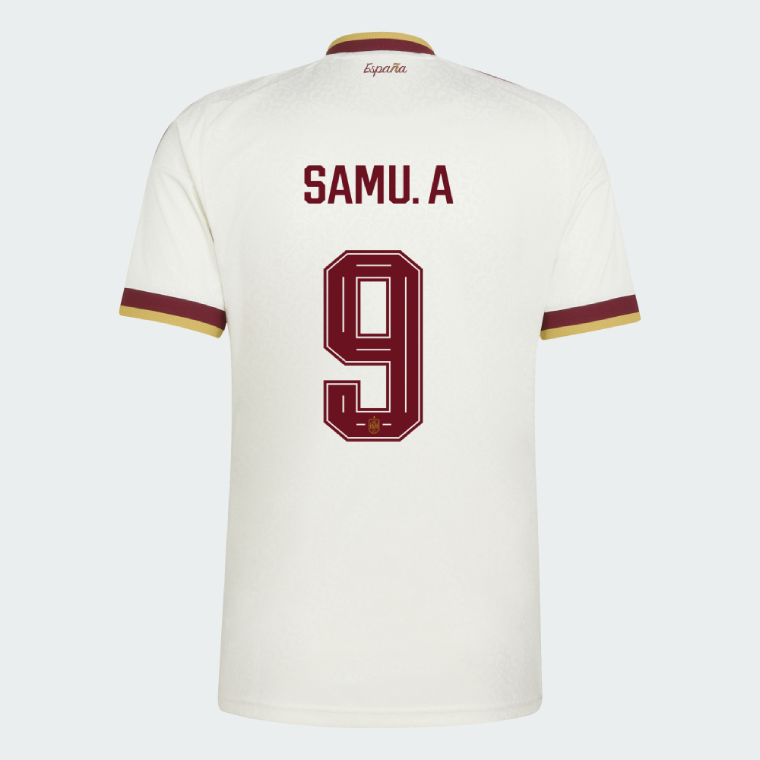 Spain Away SAMU. A 9 Jersey 2026