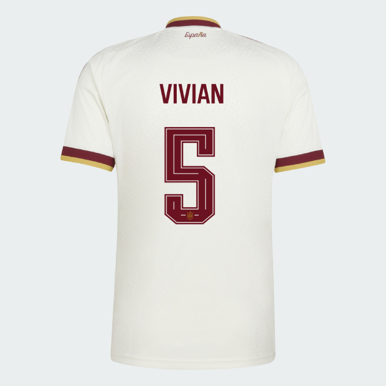 Spain Away VIVIAN 5 Jersey 2026